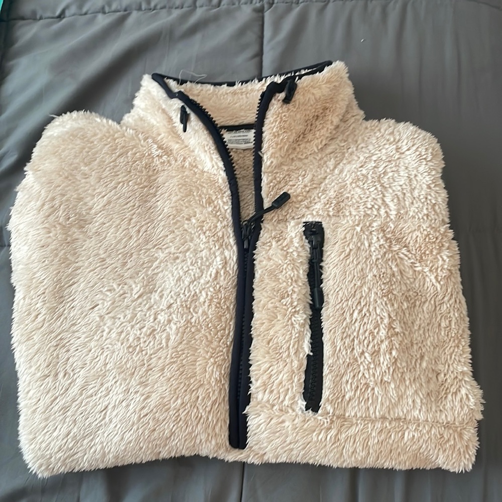 1/2 Zip Fluffy Sweater